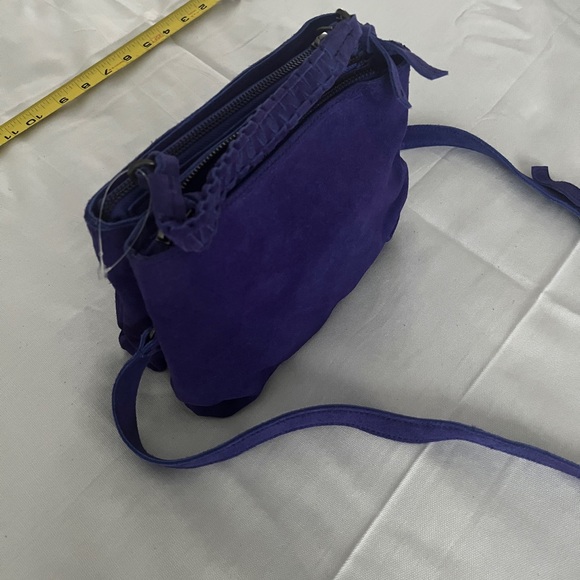 NWT Free People Cody Cross body bag in purple suede. ONE has tags, others NWOT - Picture 15 of 15